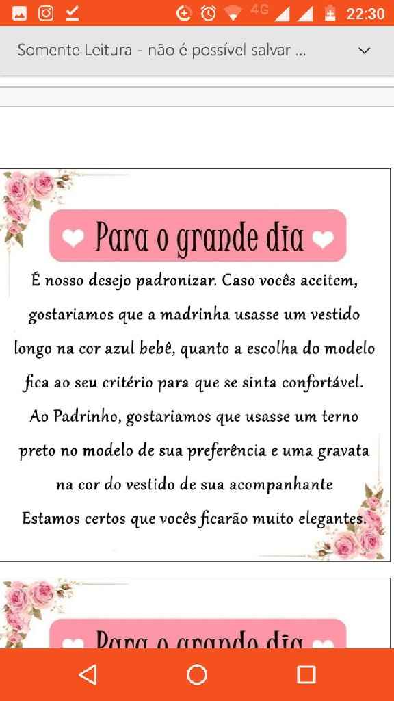 Roupa do noivo, dos pais e padrinhos 🤔😱 - 1