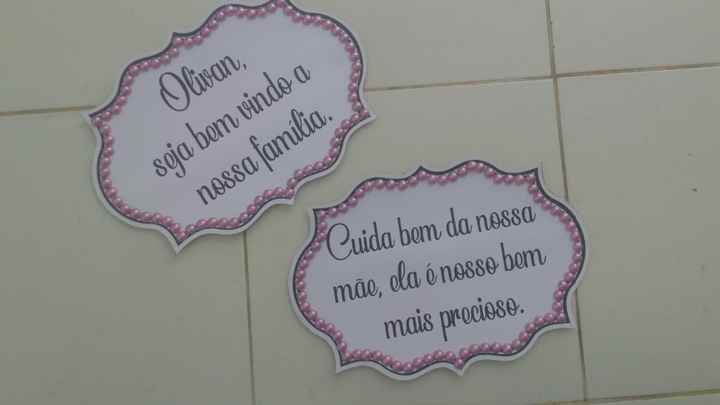 As Plaquinhas.