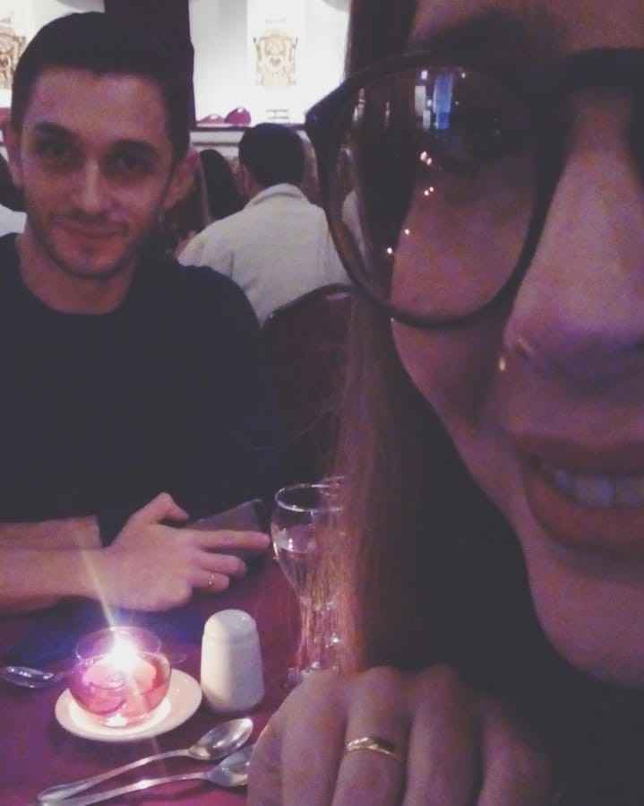 Jantando antes do tango