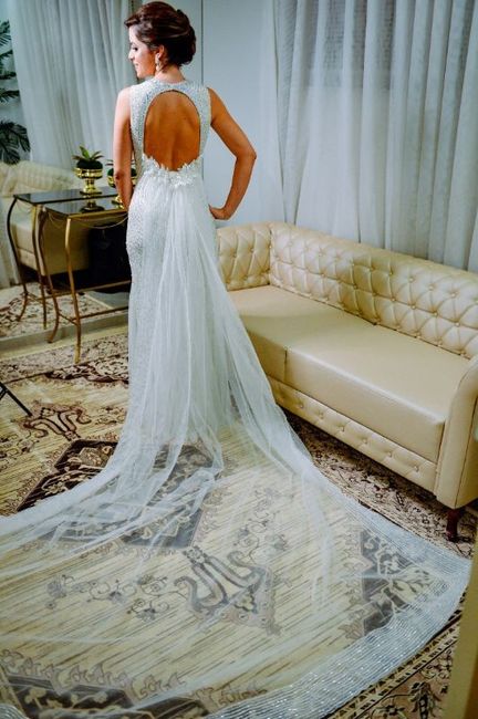 Casamentos reais 2019: o vestido (costas) - 1