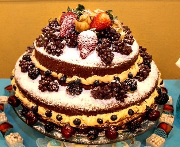 Bolo da minha festa de noivado