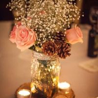 Centro de mesa ( casamento rústico) - 2