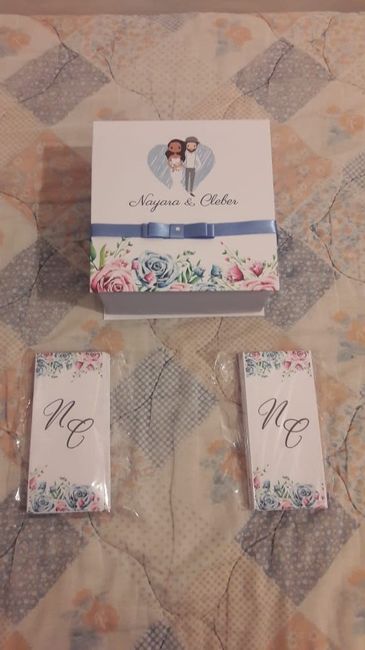 Caixinhas dos padrinhos ficaram Prontas 🙏🏽 2