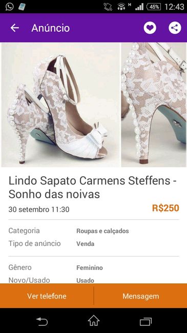 Sapato carmen steffens - 1