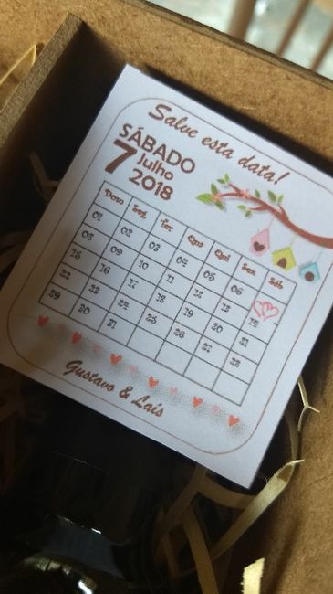 Lembrancinha para padrinhos - 3