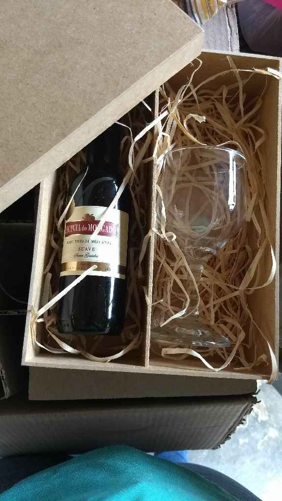 Lembrancinha para padrinhos - 1