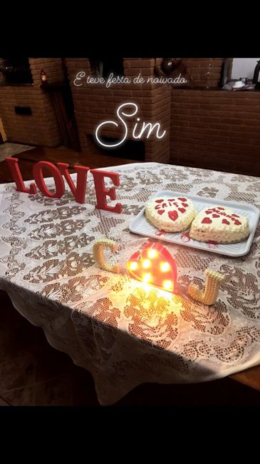 e teve festa de noivado tb! Valeu a pena? 👰🏻🤵🏻💍❤️🎉 - 1