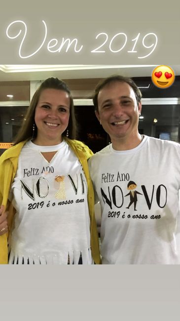 Enfim 2019 iupiii🎉🍾🥂🎉 e teve....😍 - 1