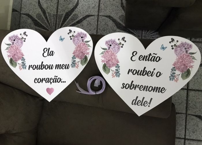 Minhas placas pra cadeira! 😍 - 1