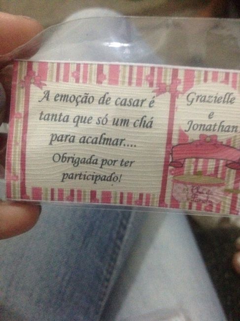 Minha lembrancinha do chá de panela #vemver - 5
