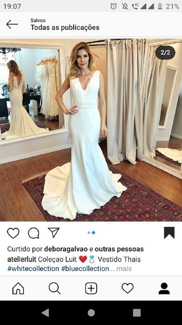 Vestido para a recepção 2