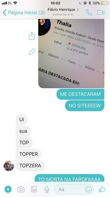 Noiva destaque. 
