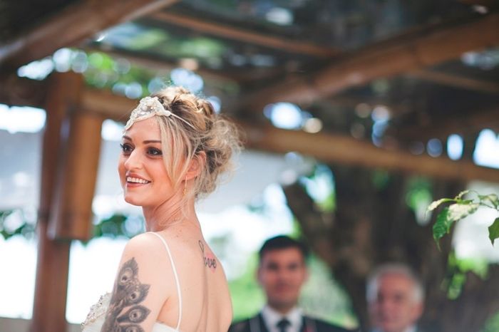 Noivas tatuadas 