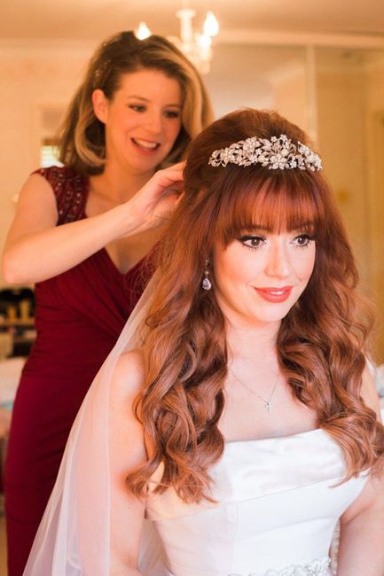 Penteado com franja 👰🏻✨ - 4