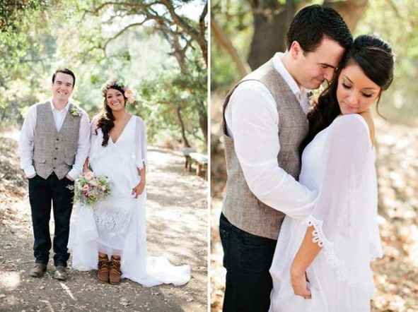 Casamento Boho em meio à natureza