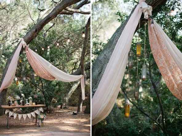 Casamento Boho em meio à natureza