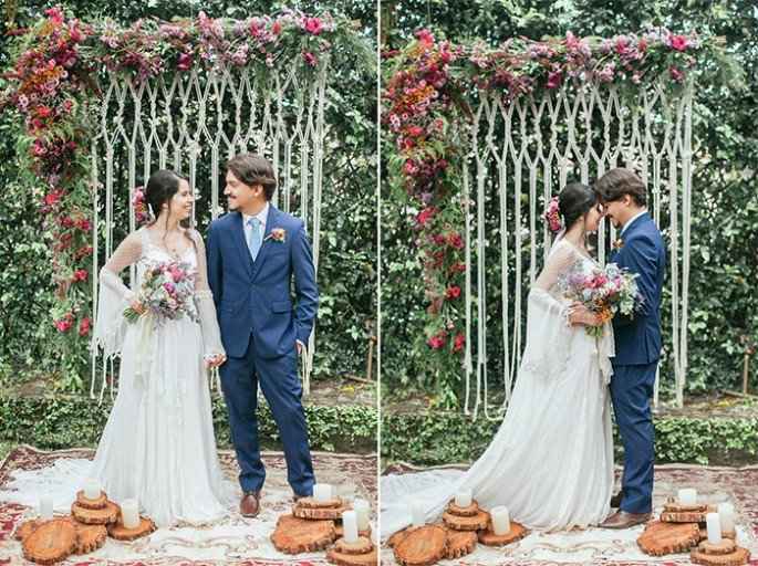 Casamento Boho-Cozy e Delicado – Day & Dani