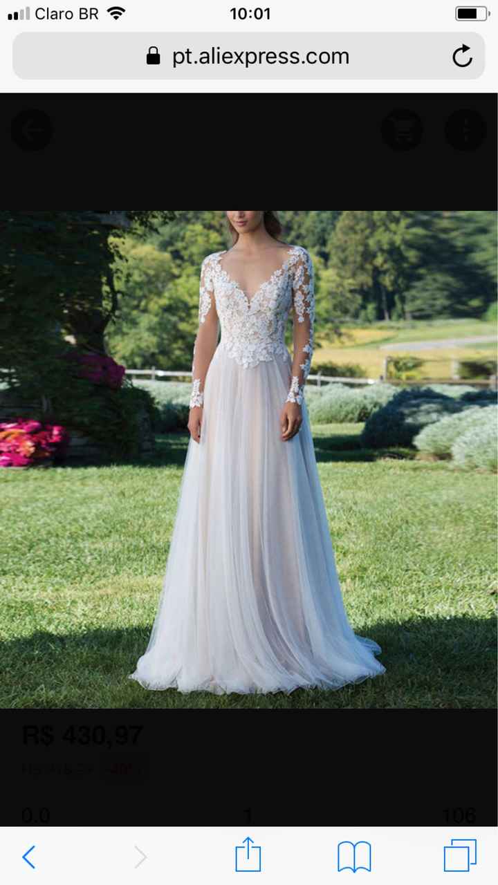 Vamos a polêmica: Vestido Aliexpress - 1