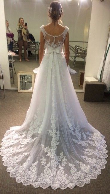 Meu vestido de noiva, o que acharam??