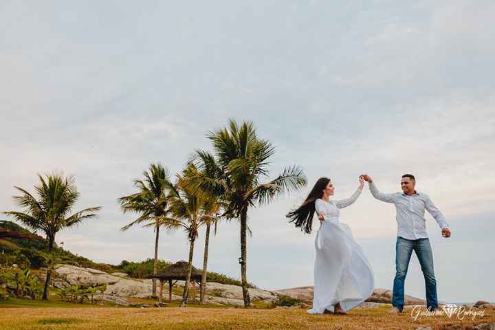 Nosso pré wedding na praia ❤️💙 - 3