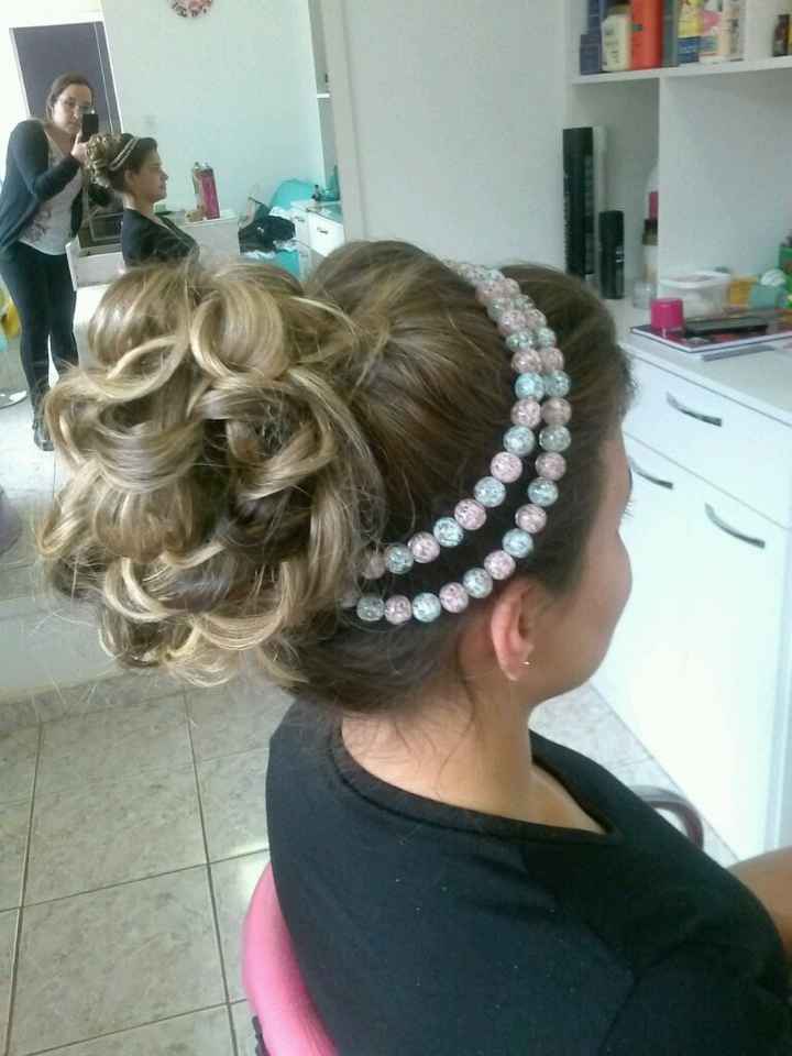 Teste do penteado - 1