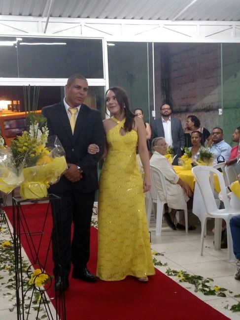 Fui madrinha 