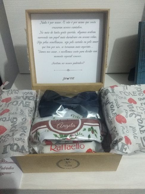 Nossas caixinhas para os Padrinhos!! - 4