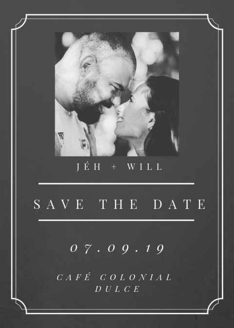 Meu save the date - 1