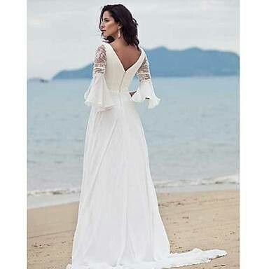 Vestido de noiva para o campo 3