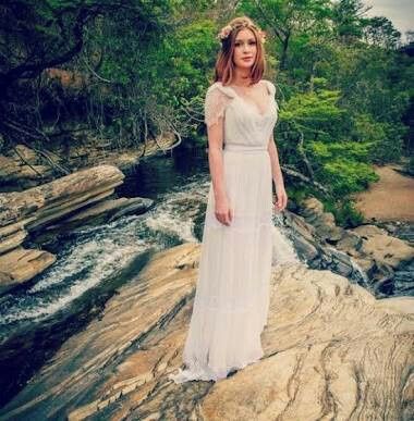 Vestido de noiva para o campo 8