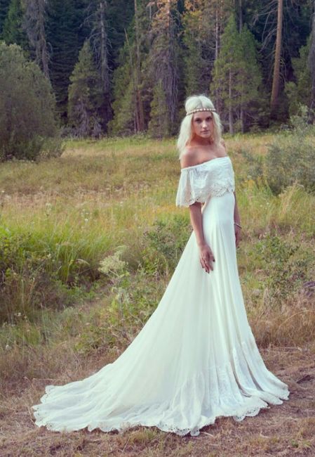 Vestido ideal para casamento Rustico 9