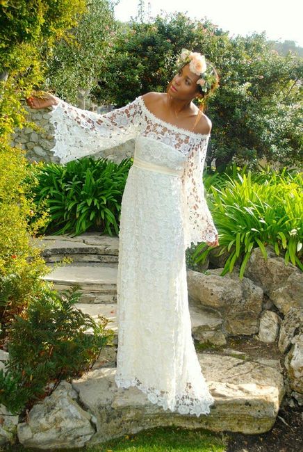 Vestido ideal para casamento Rustico 10