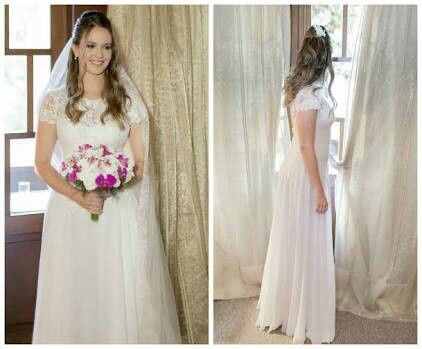 Vestido ideal para casamento Rustico 12