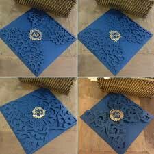 Convite de casamento com Doilie ! (papel rendado) 3