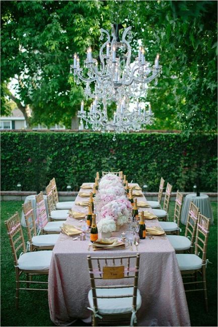 Mesas compridas para casamento! 3