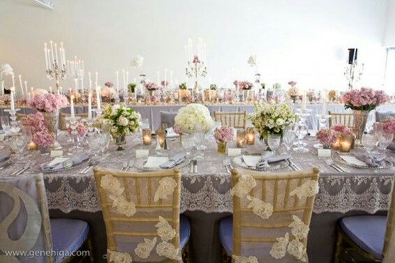 Mesas compridas para casamento! 9