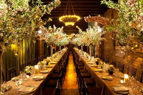 Mesas compridas para casamento! 13