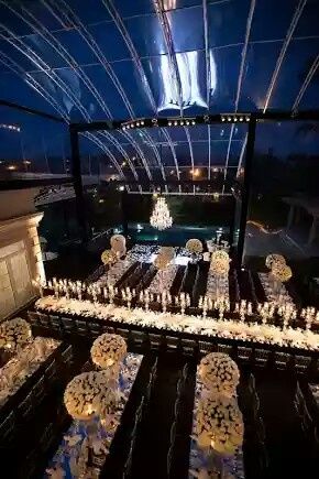 Mesas compridas para casamento! 14