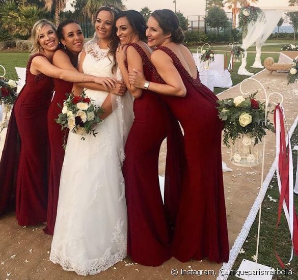 Vestido de madrinha marsala! 7
