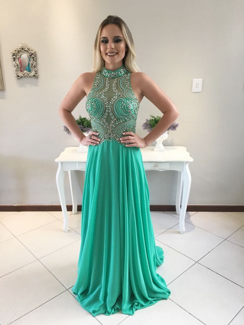 Madrinhas de vestido verde ! 20