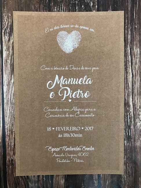 Convite Rústico