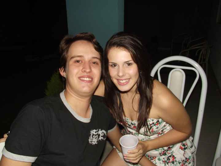 Uma de nossas primeiras fotos juntos!