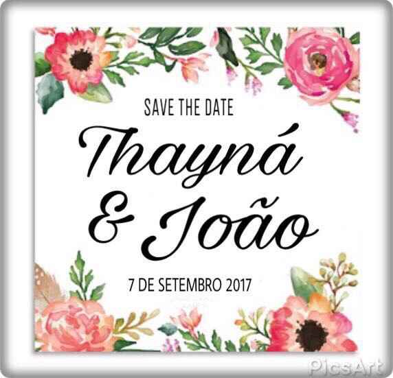 Save the date ♡ - 1