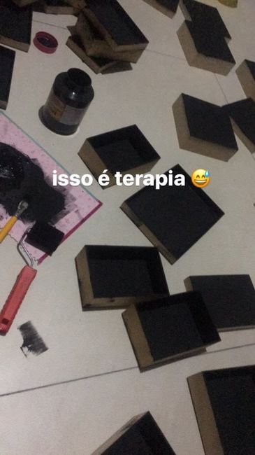 Começando as caixinhas dos padrinhos !!! - 4