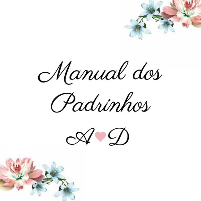 ❤ 8° Debate: Manual dos Padrinhos diy 🥰✉ - 1