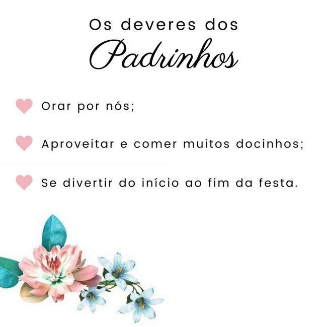 ❤ 8° Debate: Manual dos Padrinhos diy 🥰✉ 3