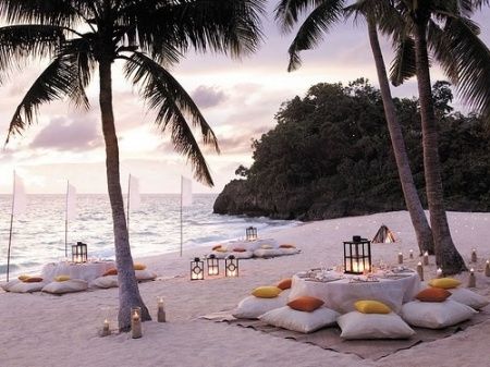 Opção de recepção legal para praia!