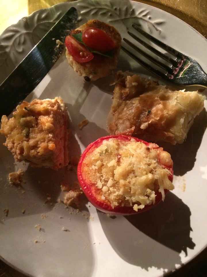 Fiz minha degustação  do buffet - 6