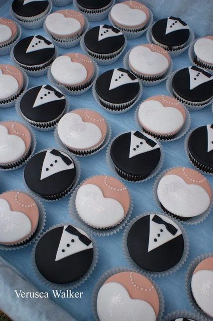 Cupcake de noivinhos