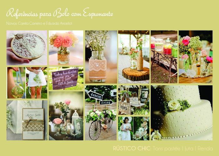Receptivo: Bolo com espumante